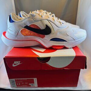 Nike Air Zoom Division Men’s Running Shoes White Game Royal CK2946-100 Sz 12 NWB